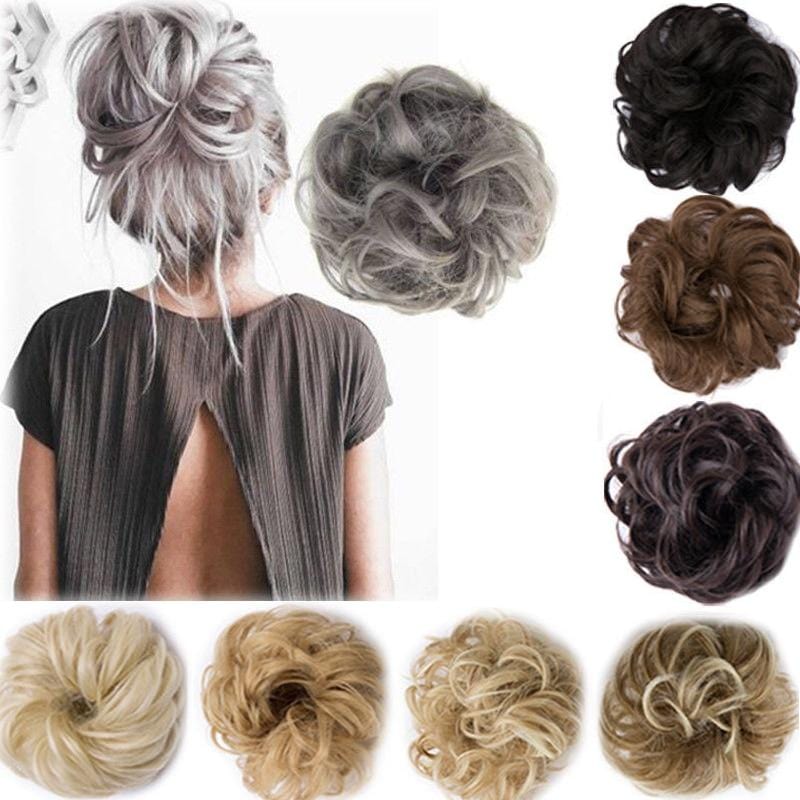 Messy Bun Easy Long Short Hair Quirky Prefer