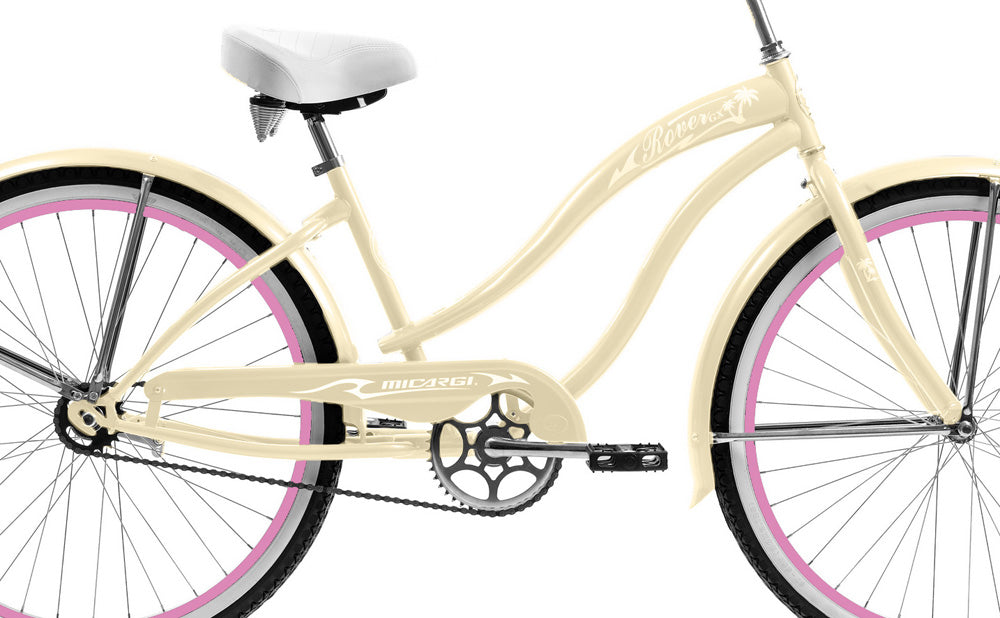 26 inch micargi rover gx women's beach cruiser bike