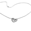 Free Heart Necklace Sterling Silver