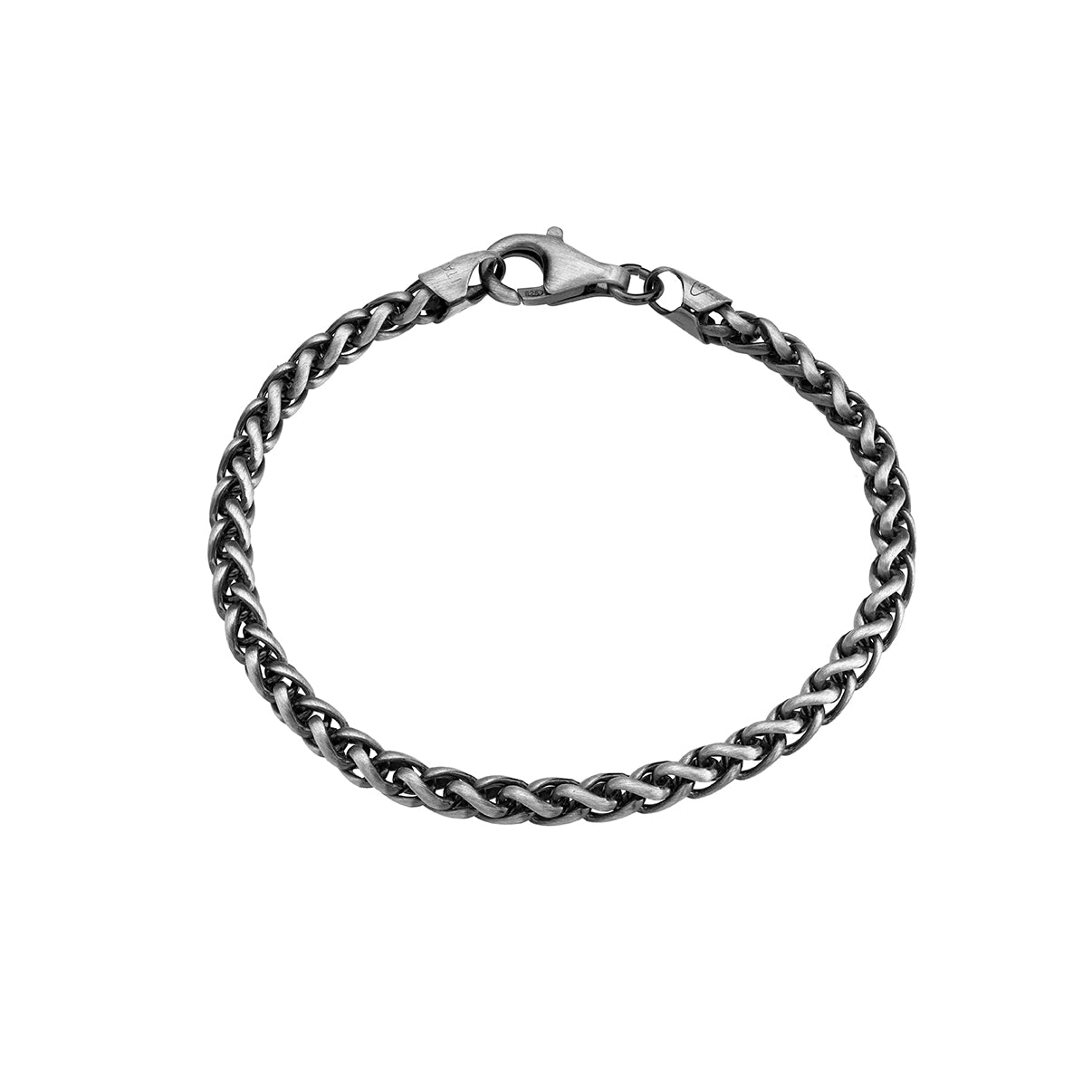 Men's Sterling Silver Braided Chain Link Bracelet – Danny Newfeld ...