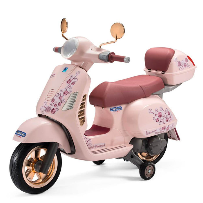 vespa scooty pink