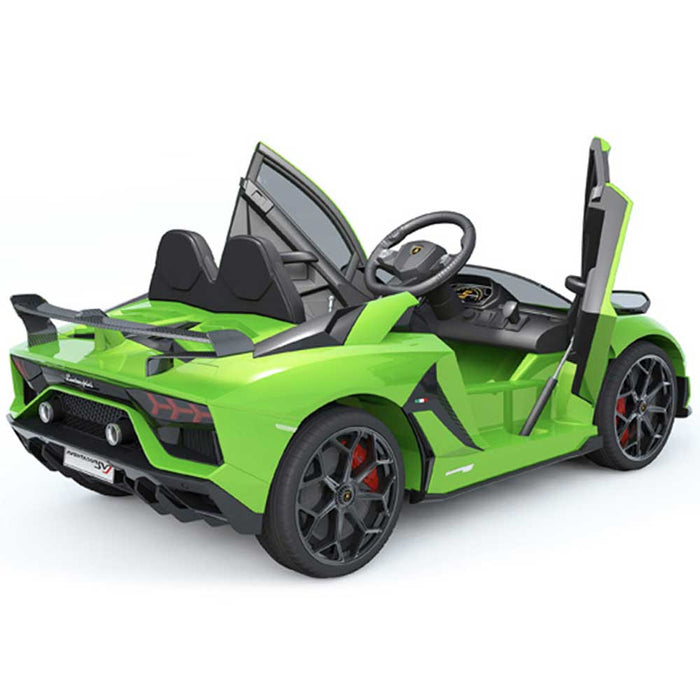 Lamborghini Aventador Officially Licensed Kids Ride On Car | Slime Gre —  