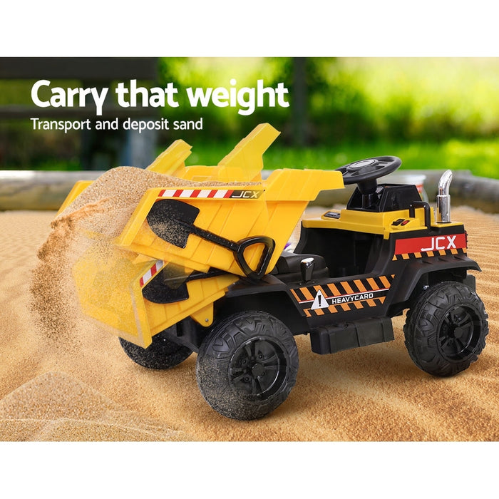 electric dump truck toy