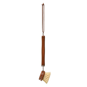Beech Wood Brush with Leather Tie - Hoity Toity