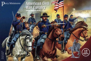 Plastic American Civil War Cavalry figures Perry miniatures black powder