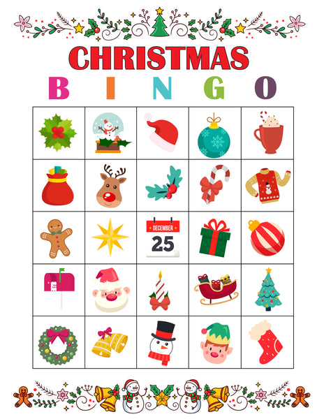 Christmas Bingo Game – Freebie Finding Mom