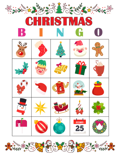 Christmas Bingo Game – Freebie Finding Mom