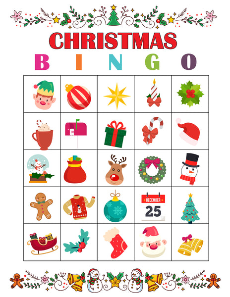 Christmas Bingo Game – Freebie Finding Mom