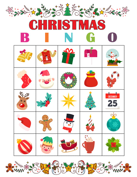 Christmas Bingo Game – Freebie Finding Mom