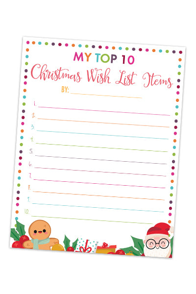 My Top Ten Christmas Wish – Freebie Finding Mom