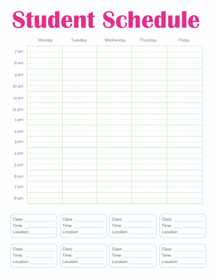 Student Planner (13 Pages) – Freebie Finding Mom