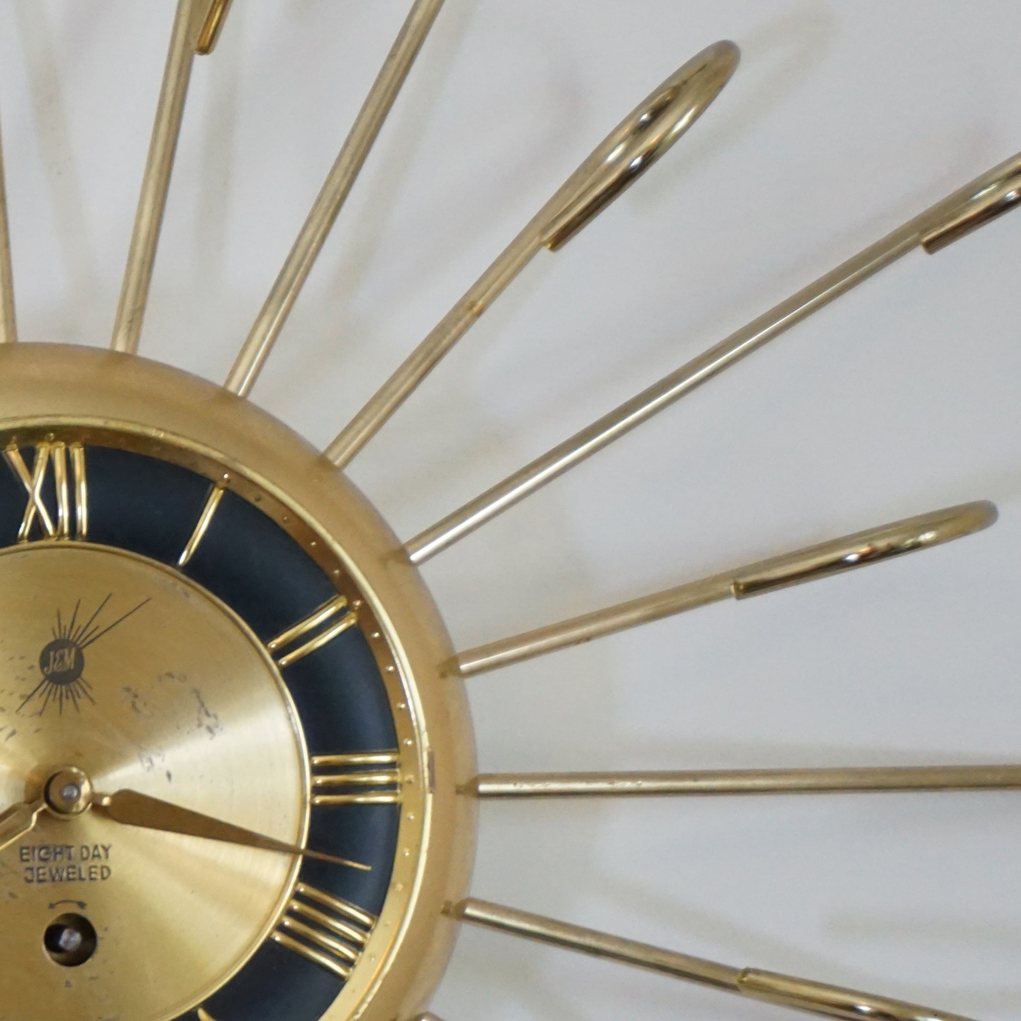 Starburst Clock, Mid Century Wall Clock, Retro Atomic Design, Handmade From  Recycled Guitar Wood by Blackwell Woodworks — Blackwell Woodworks