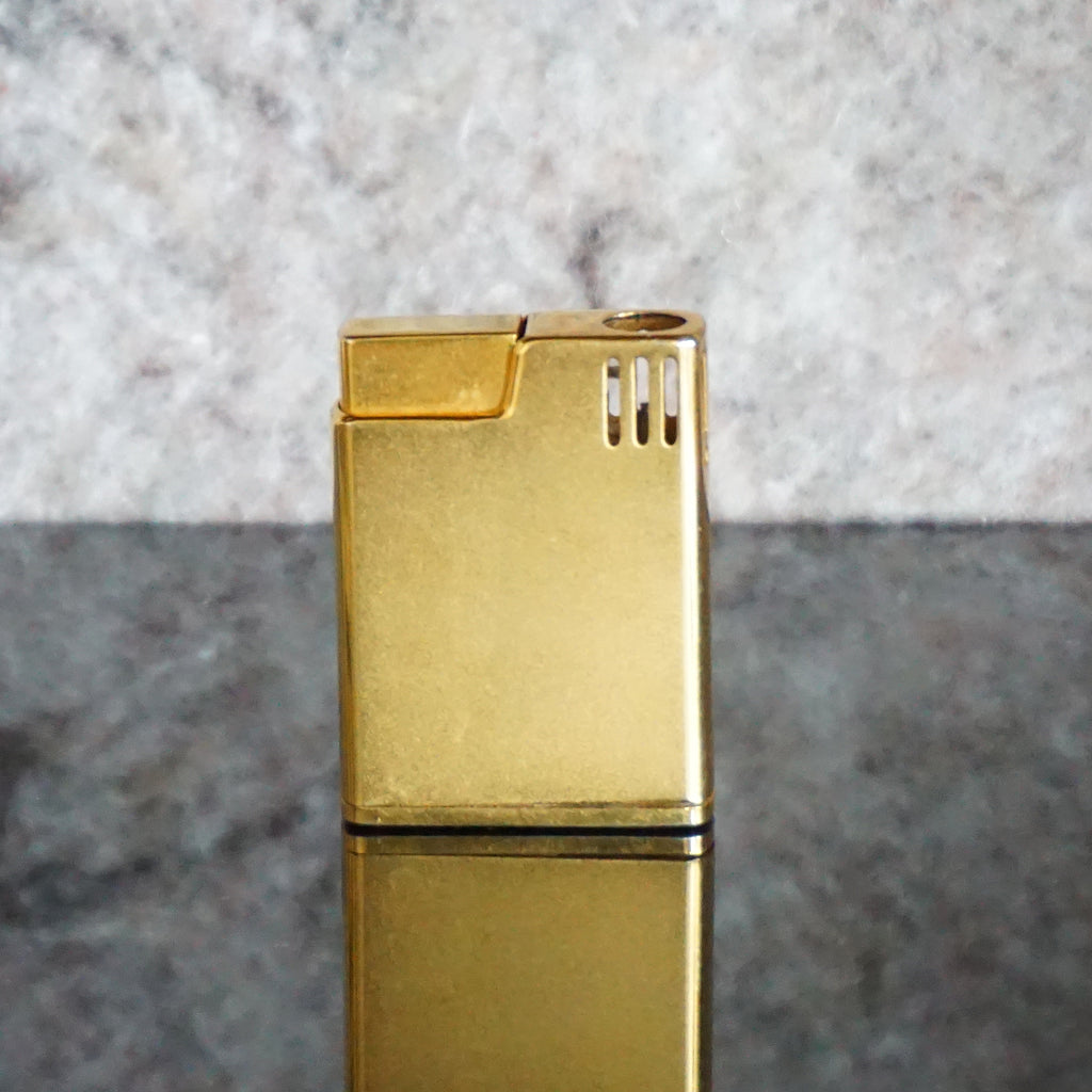 Collectible Vintage Gold Toned Piezoelectric Butane Lighter from SCRIP ...