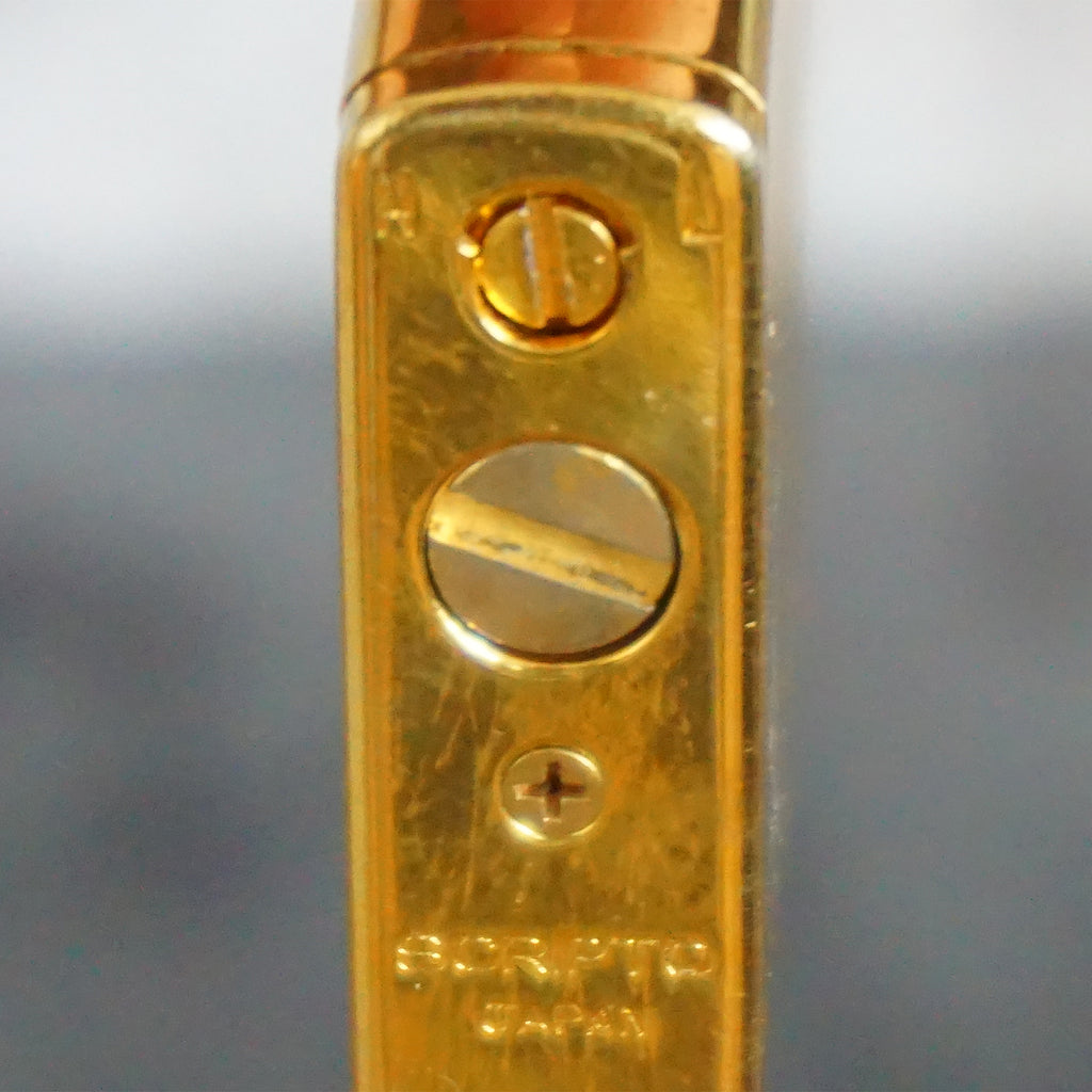piezo electric lighter gold bars