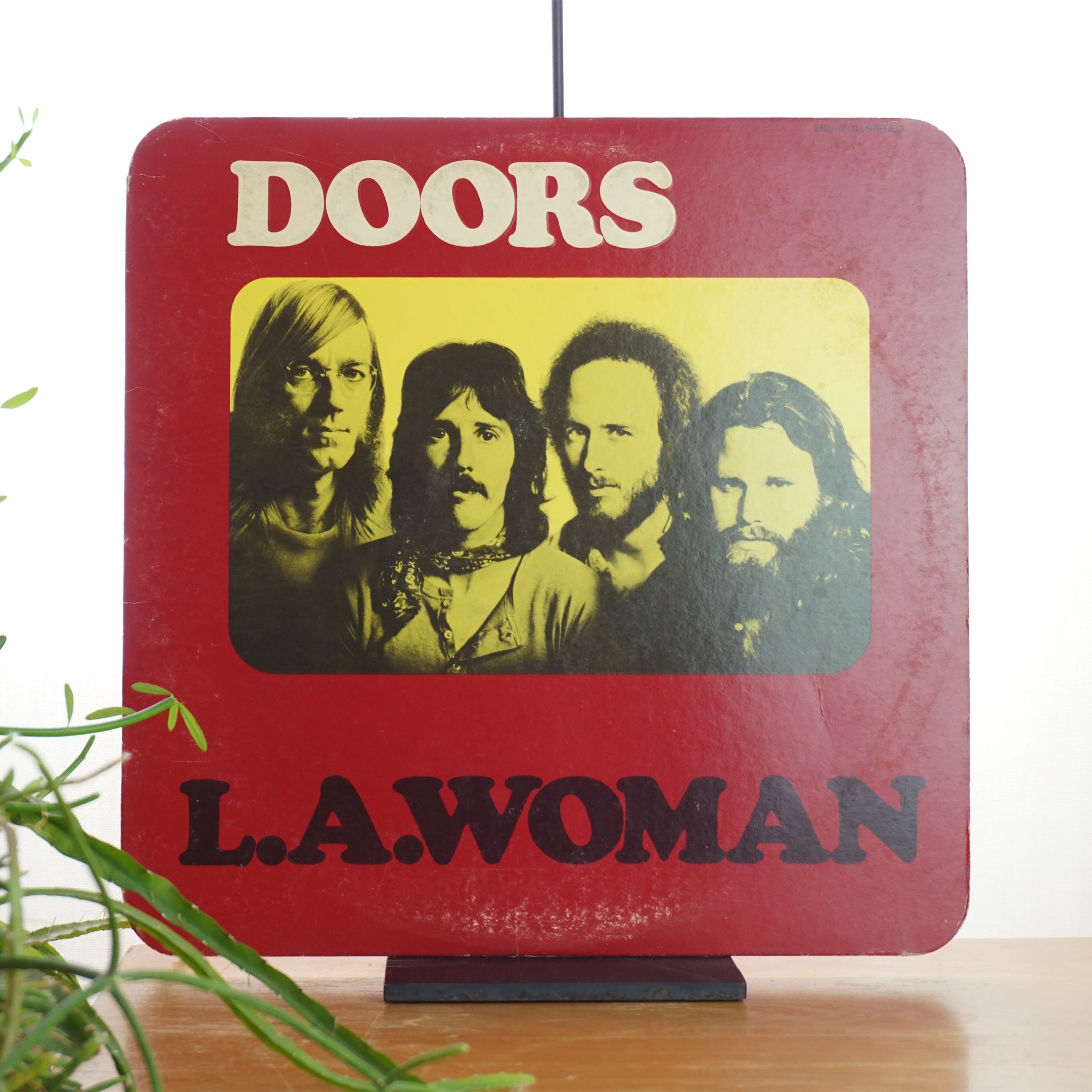 1971 E Elektra Records DOORS LA Woman Vinyl LP Record. EKS – Sustainable Deco, Inc.