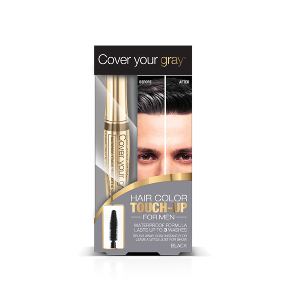 Cover Your Gray Waterproof Brush In Hair Color Touch Up For Men