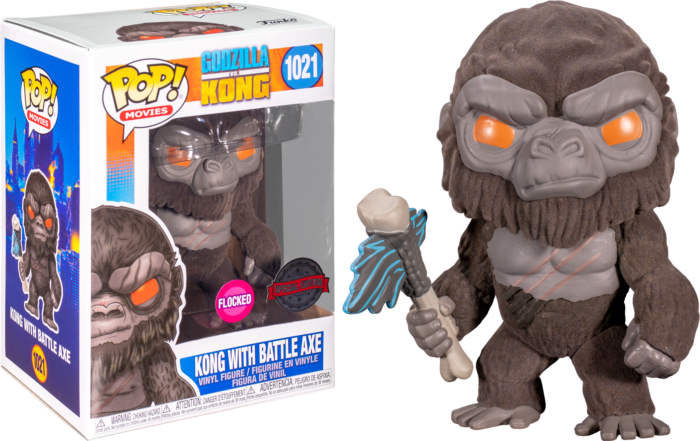 godzilla vs kong kong with battle axe