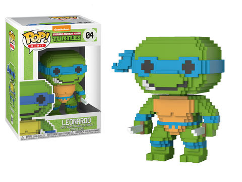 Funko Pop! 8-Bit: Teenage Mutant Ninja Turtles - Leonardo #04