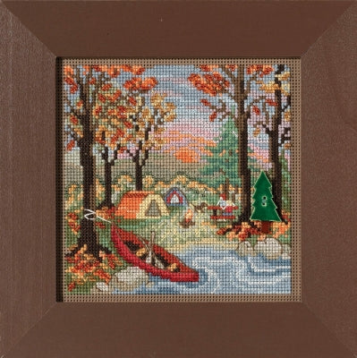 Mill Hill, Beaded Cross Stitch Kit, Into The Woods (Cats), MH142326