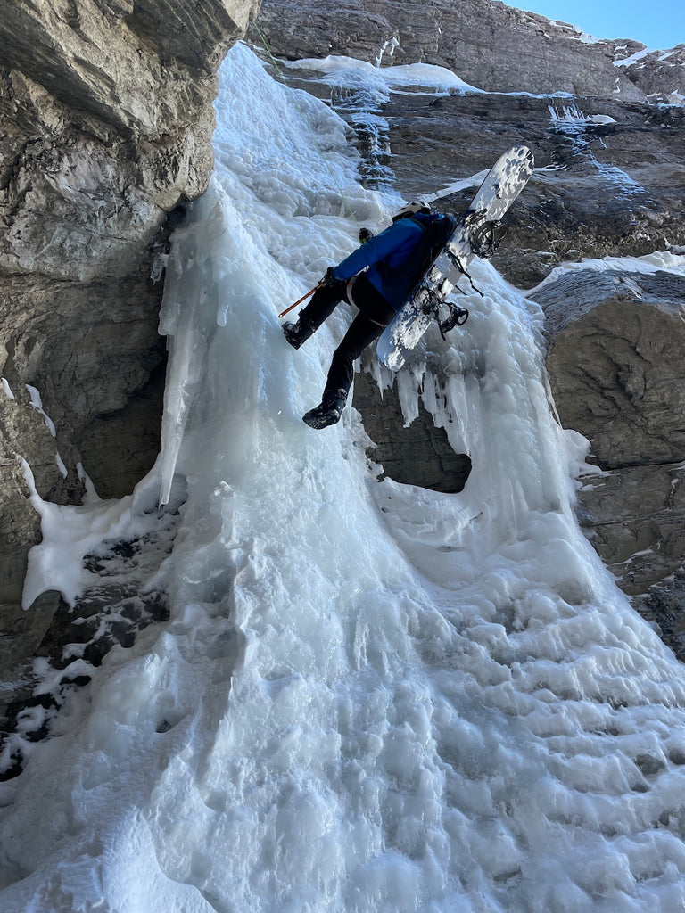 rappel dans un couloir