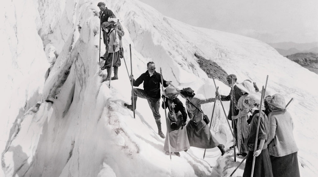 expéditions vintage dans les alpes