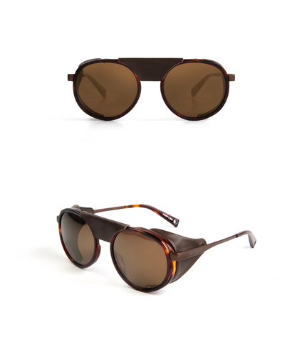 Moiry brown mountain sunglasses adapted for cataract surgery