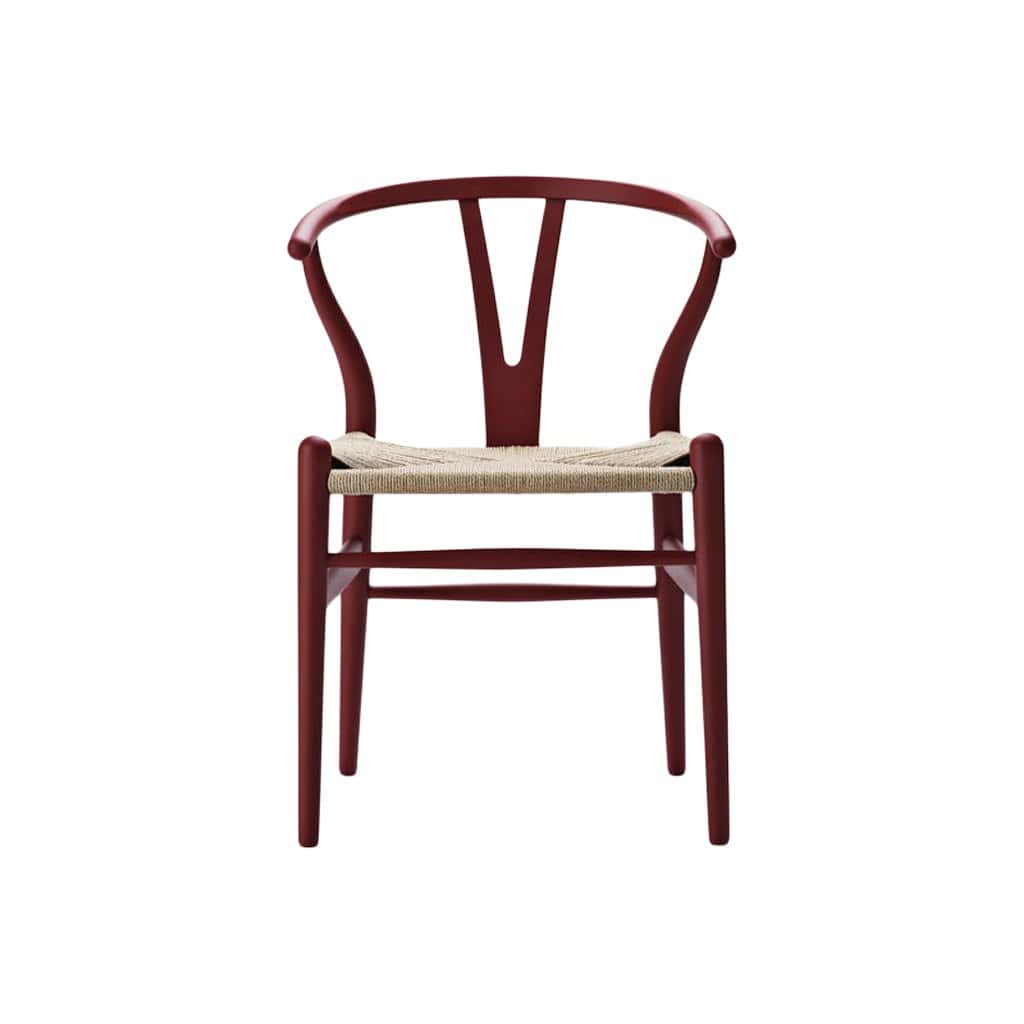 CH24 Wishbone Soft Red Chair