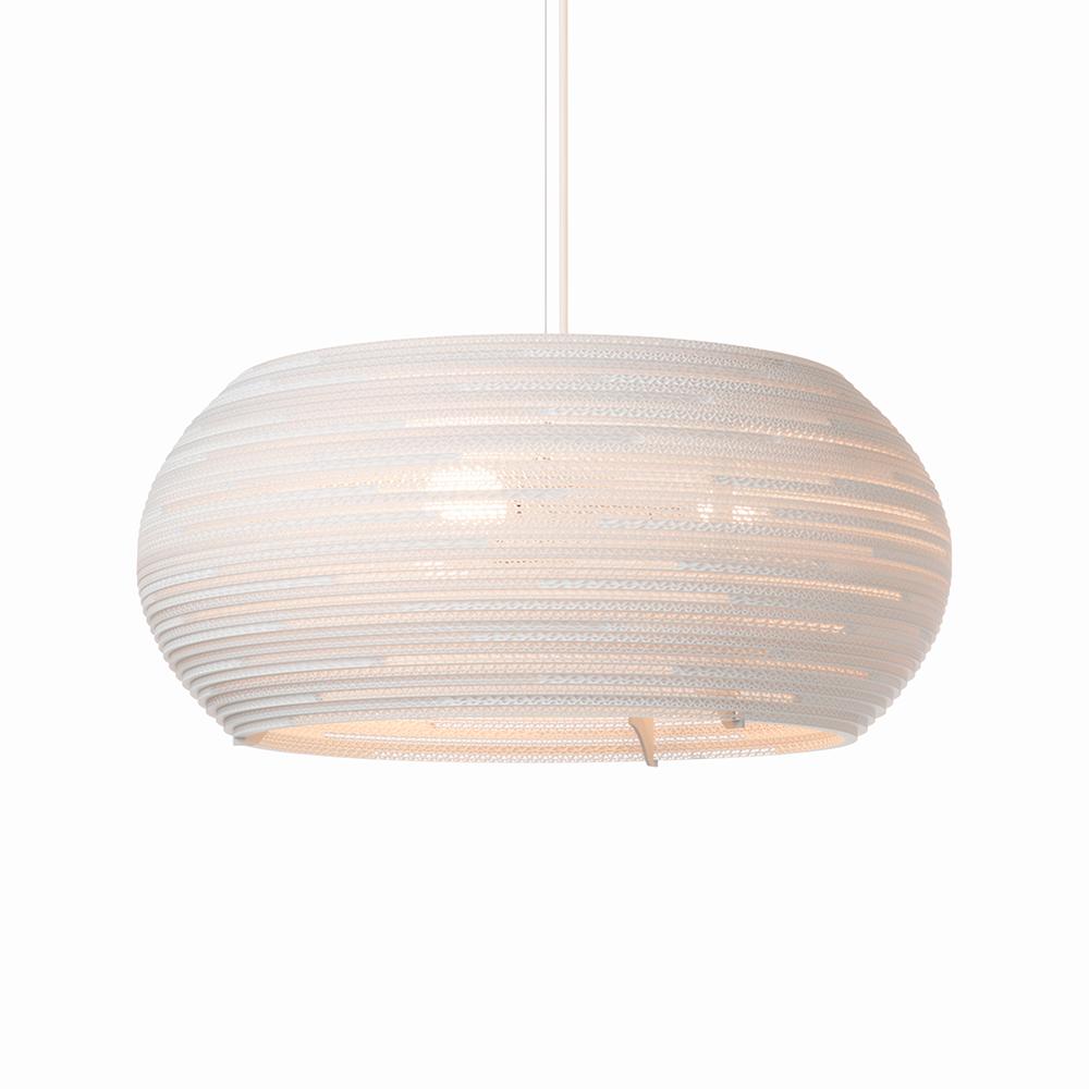 Ohio24 White Pendant Light