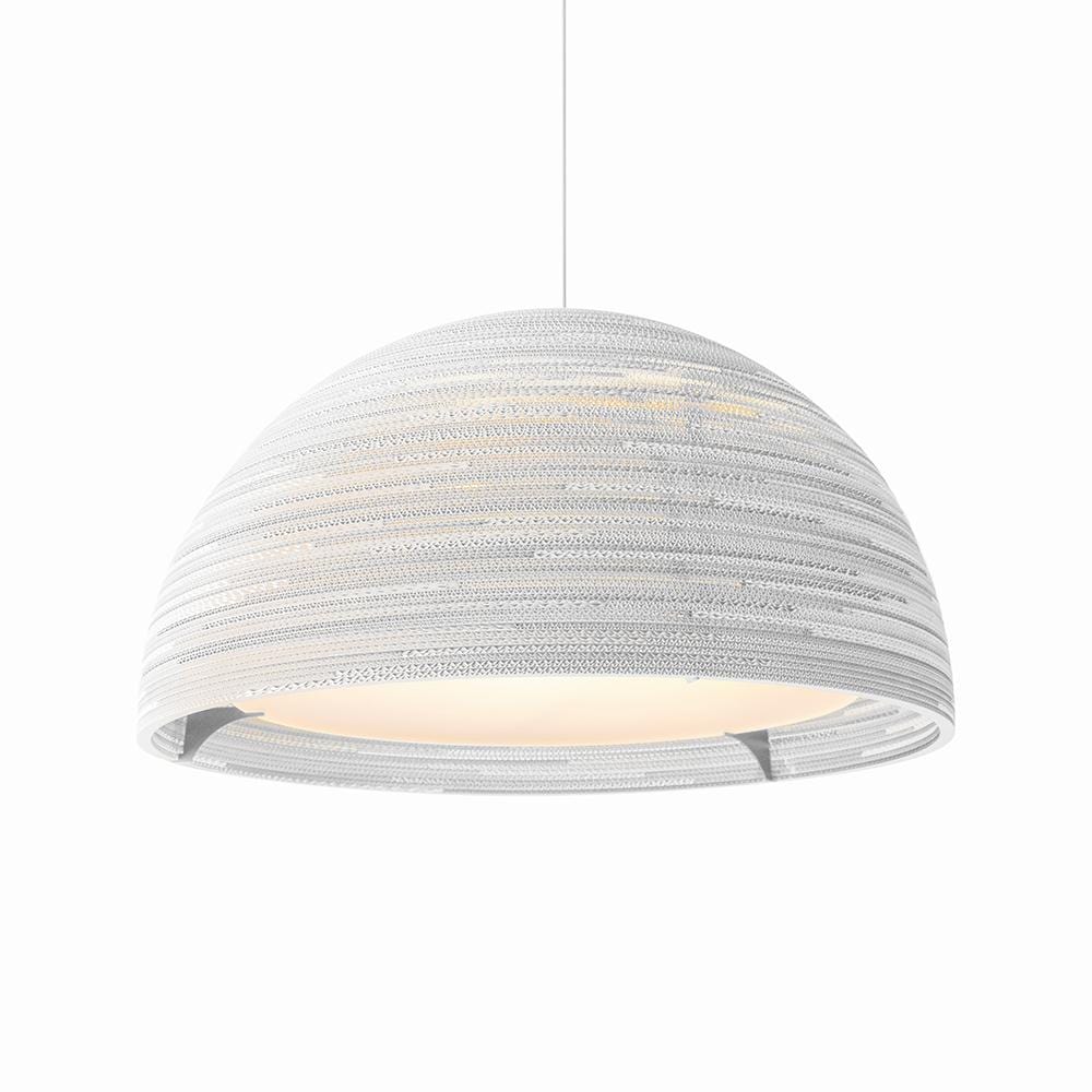 Dome36 White Pendant Light