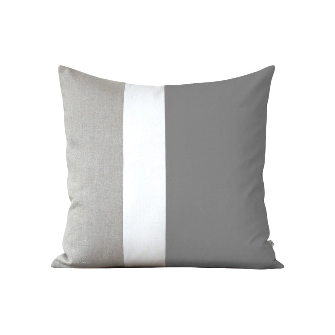 grey cream cushions