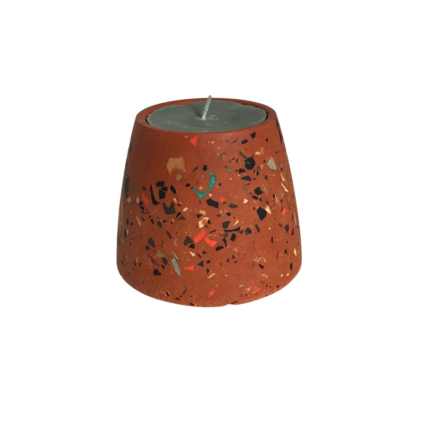 Terrazzo Concrete Candle