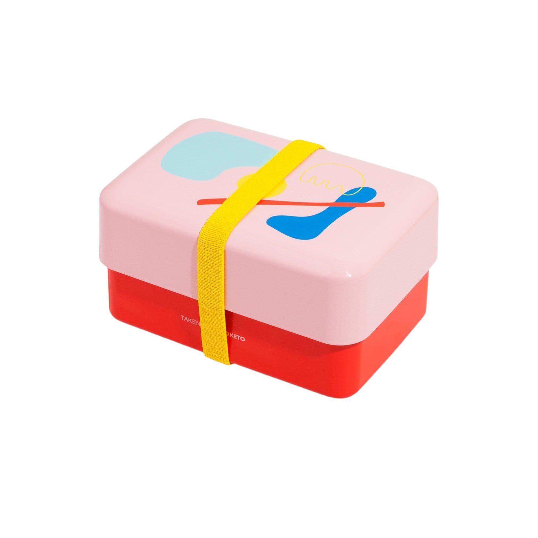Poketo X Takenaka Limited-Edition Pink + Red Bento Box