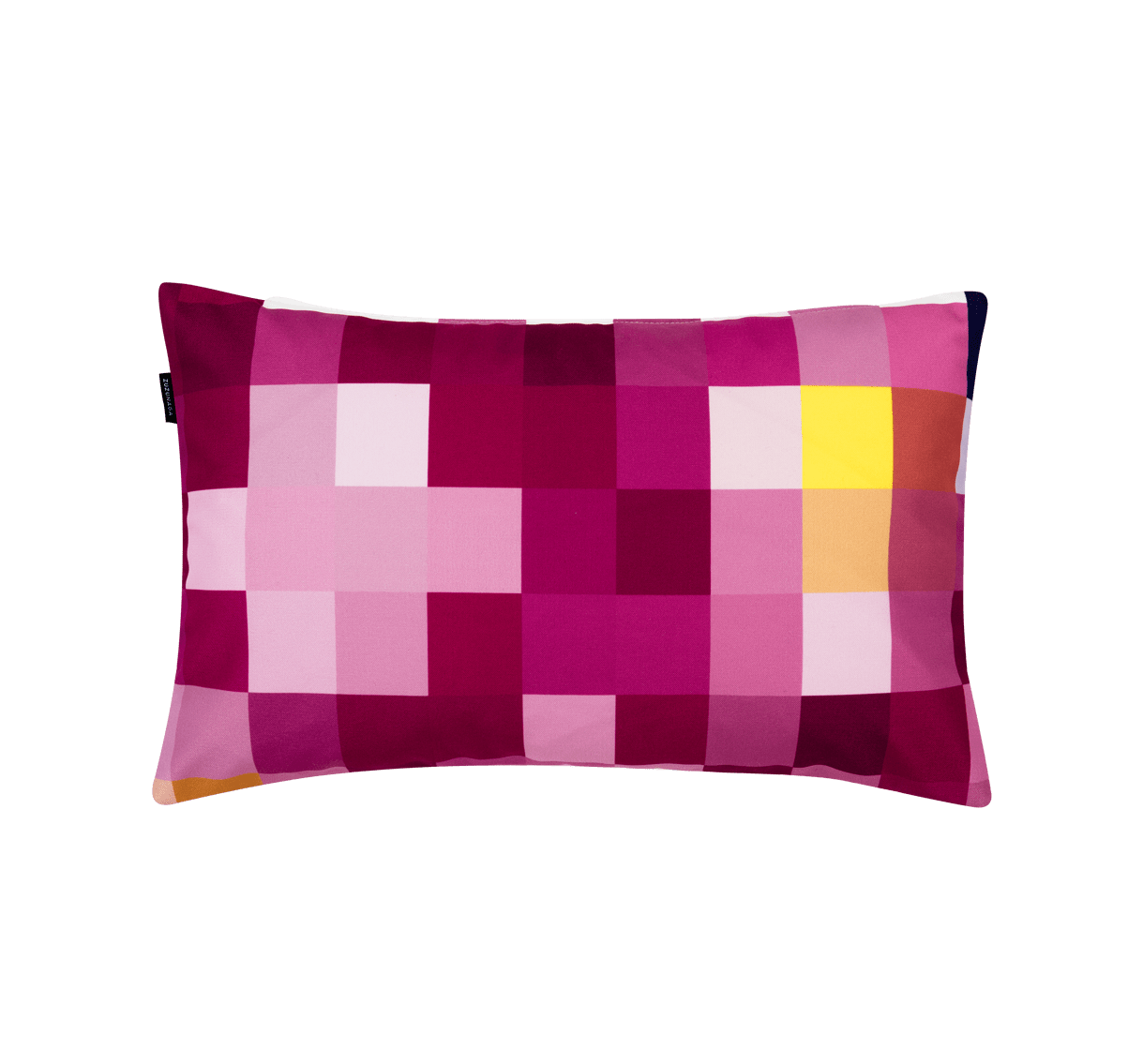 Pixel Mercury Pink Rectangular Cushion