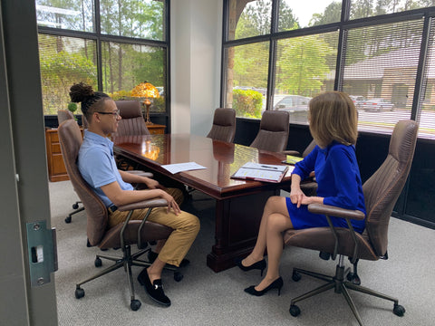 Mock interviews On River Time and Ascend Big Oak Ranch college students