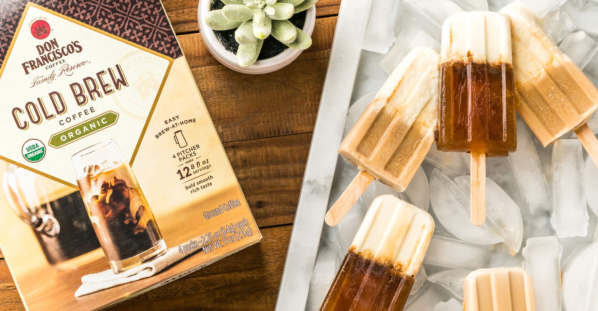 Don Francisco's Coffee Cold Brew Popsicle Recipe