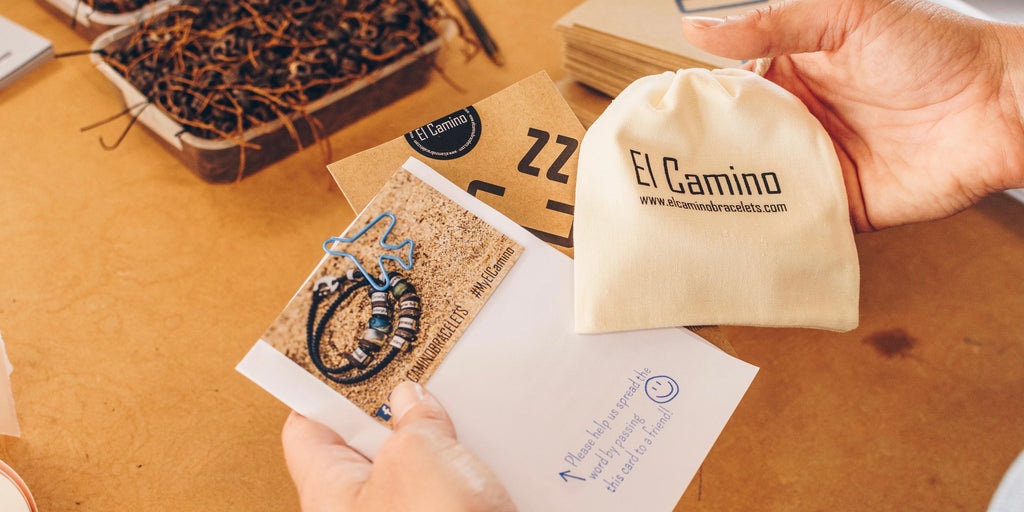 El Camino Bracelets packaging
