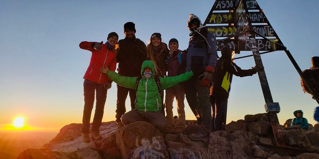 We made it to the peak of Toubkal