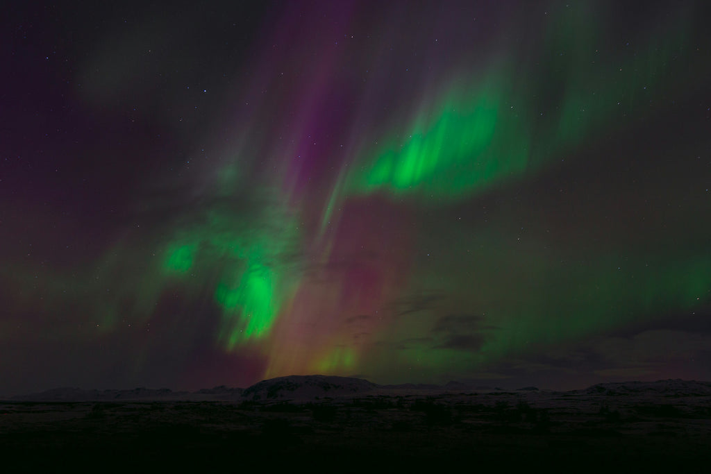 Northern Lights in the Outer Hebrides, Scotland