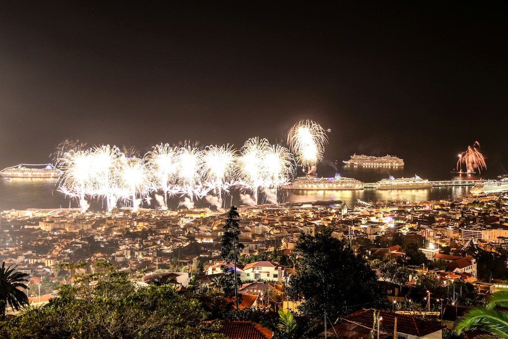Portuguese Cruise with fireworks celebrations