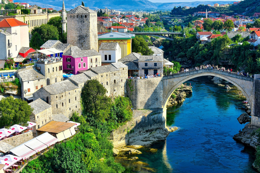 Beautiful rivers and castles in Bosnia and Herzegovina