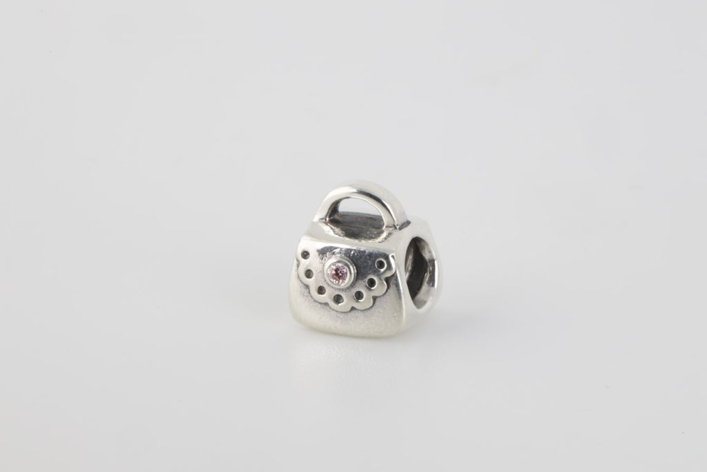 Pandora Moments Small Bag Charm Holder | PANDORA | BeCharming.com