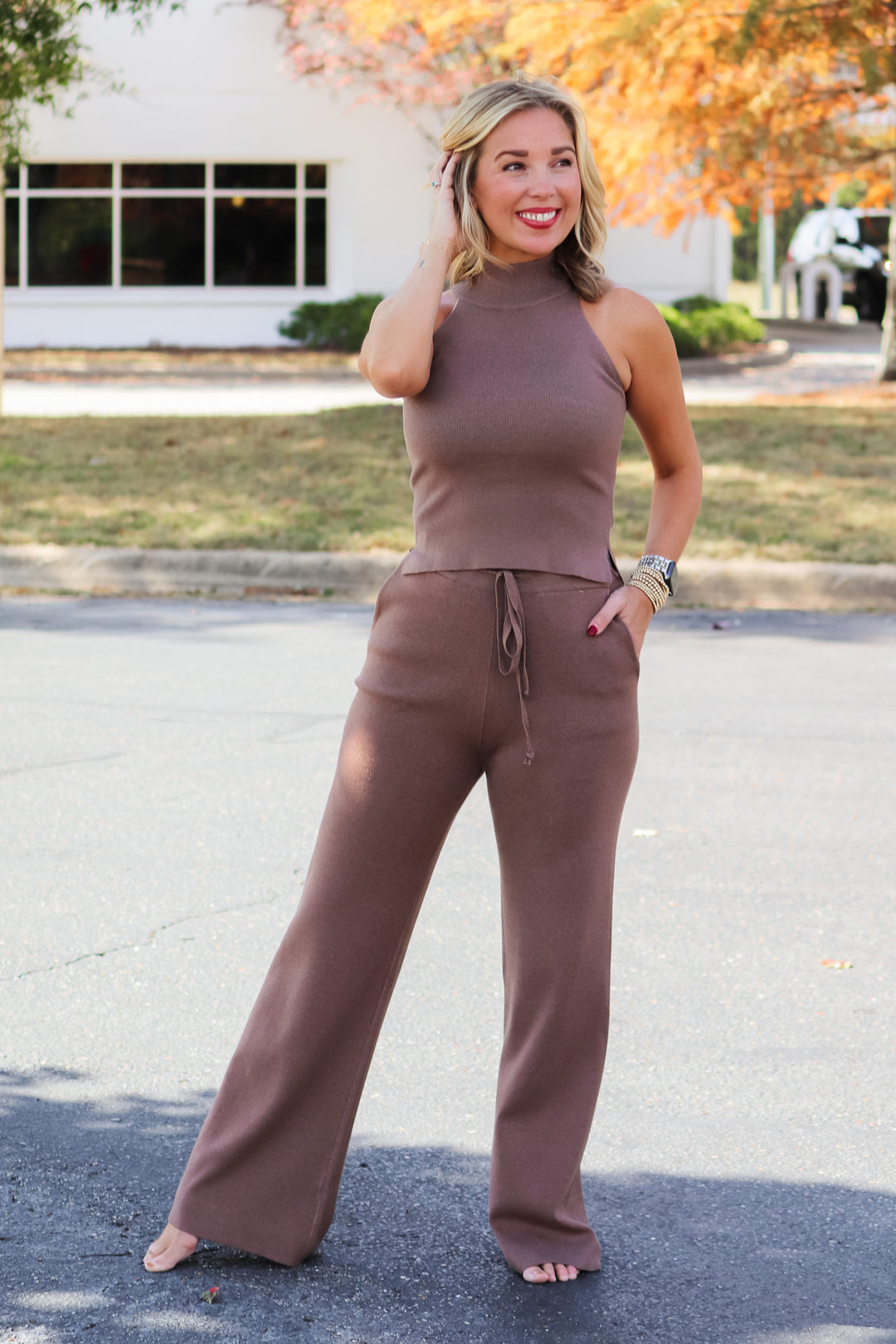 Wide Leg Pants - Taupe – Ivy House Boutique
