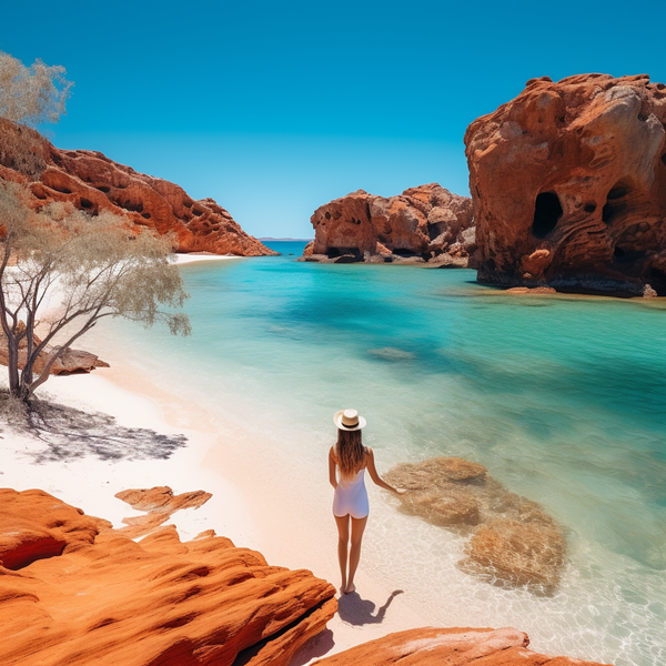 Magnificent beaches in the Kimberley Region in Western Australia