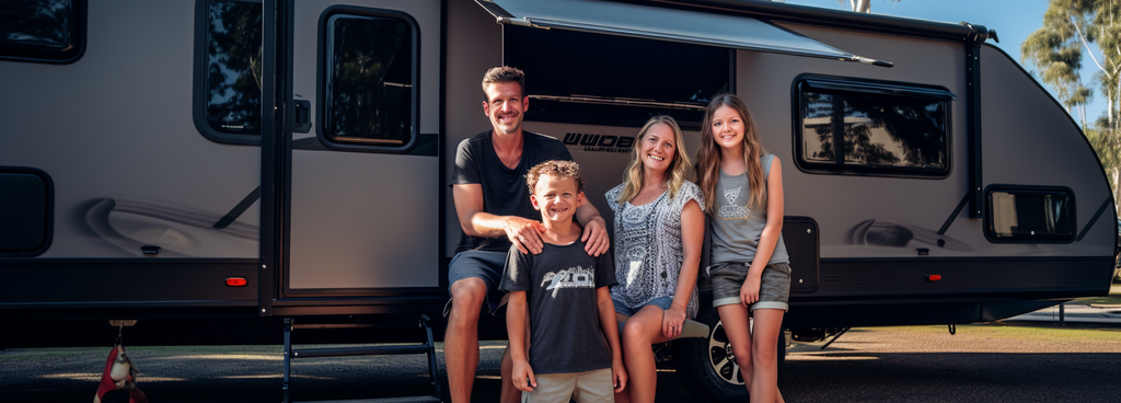 Caravan trip around Australia with your children