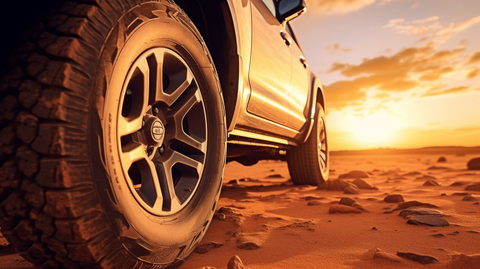 4x4 tyre pressures in sand