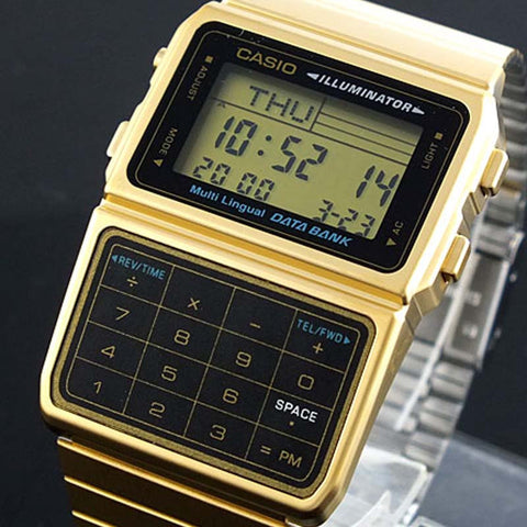 casio digital watch with calculator