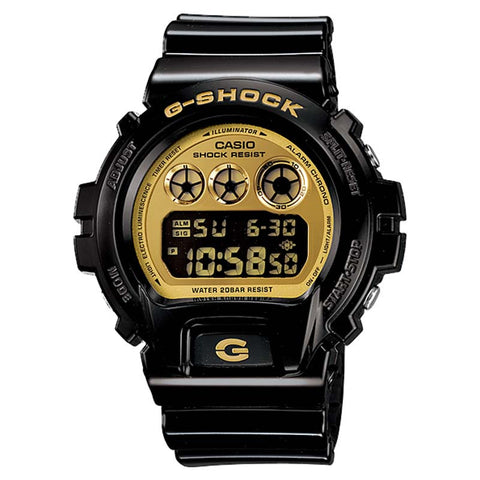 g shock gold black