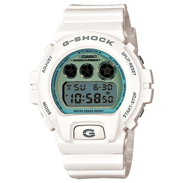 CASIO G-SHOCK WHITE RESIN METALLIC DIAL WATCH DW-6900PL-7D – Watchain