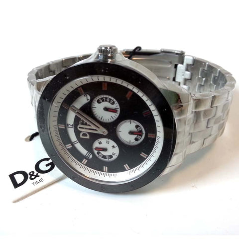 Dolce & Gabbana Men's Stainless Steel Chronograph Quartz Watch DW0604 ...