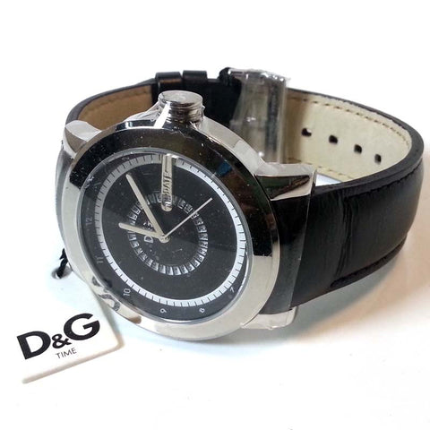 Dolce & Gabbana Men's Central Park Round Analog Date Watch DW0722 - SA ...